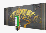 Salto vertical mural de Robot Auto Blank de la impresora de la pared del arte 3d de la lona