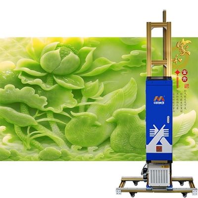 Impresora ULTRAVIOLETA de la pared de Zkmc 3d, anchura ilimitada directa emparedar la impresora de chorro de tinta
