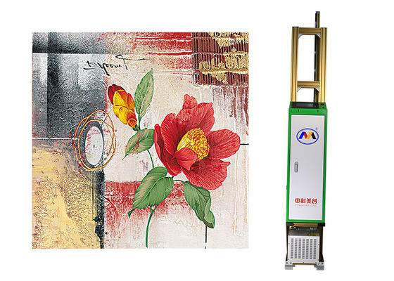 Impresora ULTRAVIOLETA vertical de la pared, impresora de chorro de tinta mural Automatic Photos Printing