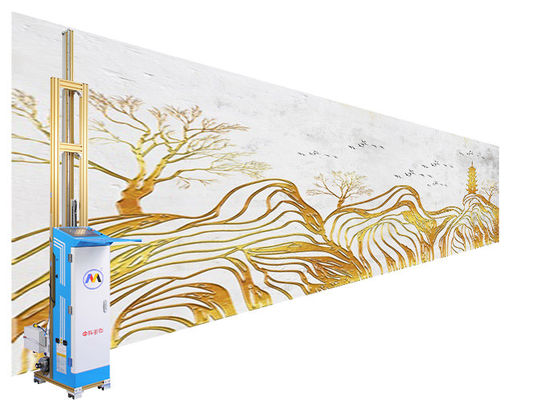 impresora de la pintura de pared de 380W 3d, impresora mural Machine de la pared 47HZ-63HZ