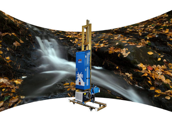 impresora de la pared de la alta exactitud 3d del 1.7m 2880dpi