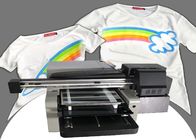 Paño plano ultravioleta multicolor de la fibra de Digitaces de la ropa de la camiseta de la impresora de USB3.0 Cmykw usando